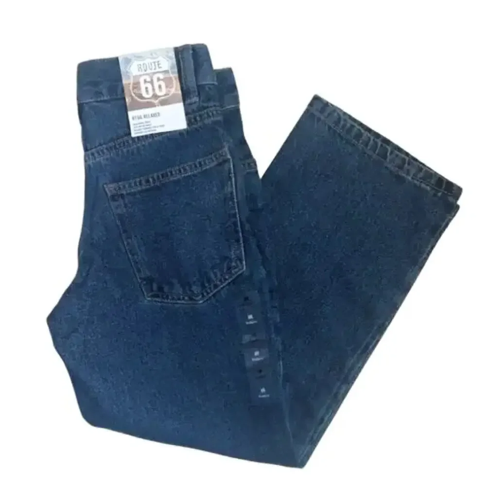 NWT Route 66 Boy's Jeans Adjustable Waist Straight Leg Jeans